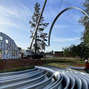 Q Cabins construction of steel homes