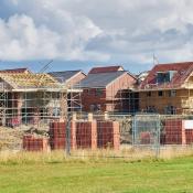 A residential community under construction