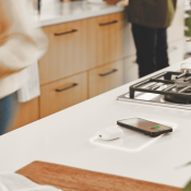 FreePower wireless countertop charging in the kitchen